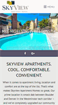 Mobile Screenshot of liveatskyviewapartmenthomes.com